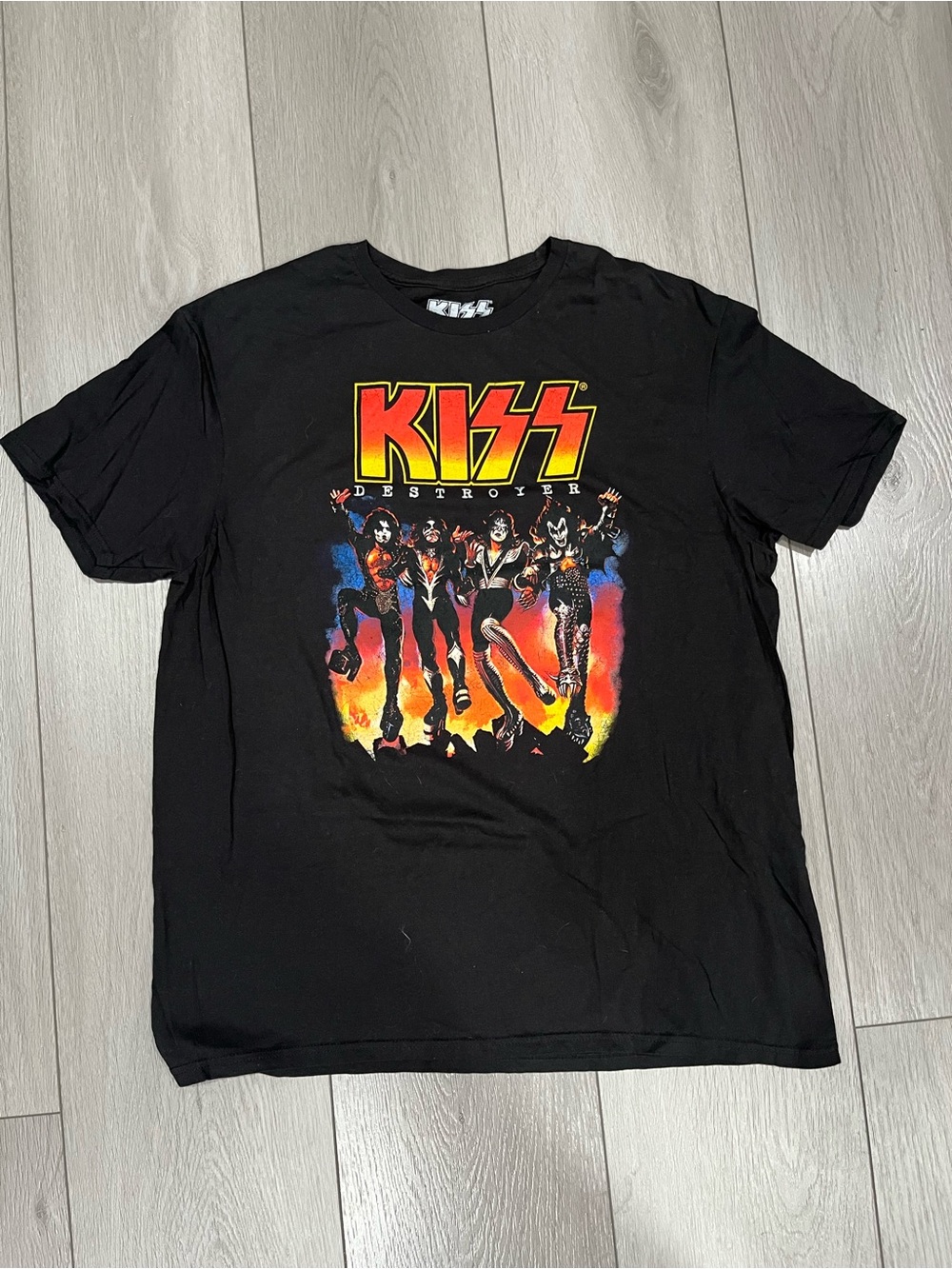 KISS Destroyer Graphic Band Tee Shirt TShirt